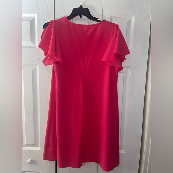 Tiana B Ruffle Short Sleeve Dress - Picture 2 of 4
